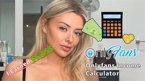 onlyfans money calculator|Onlyfans Income Calculator – Estimate Money You。